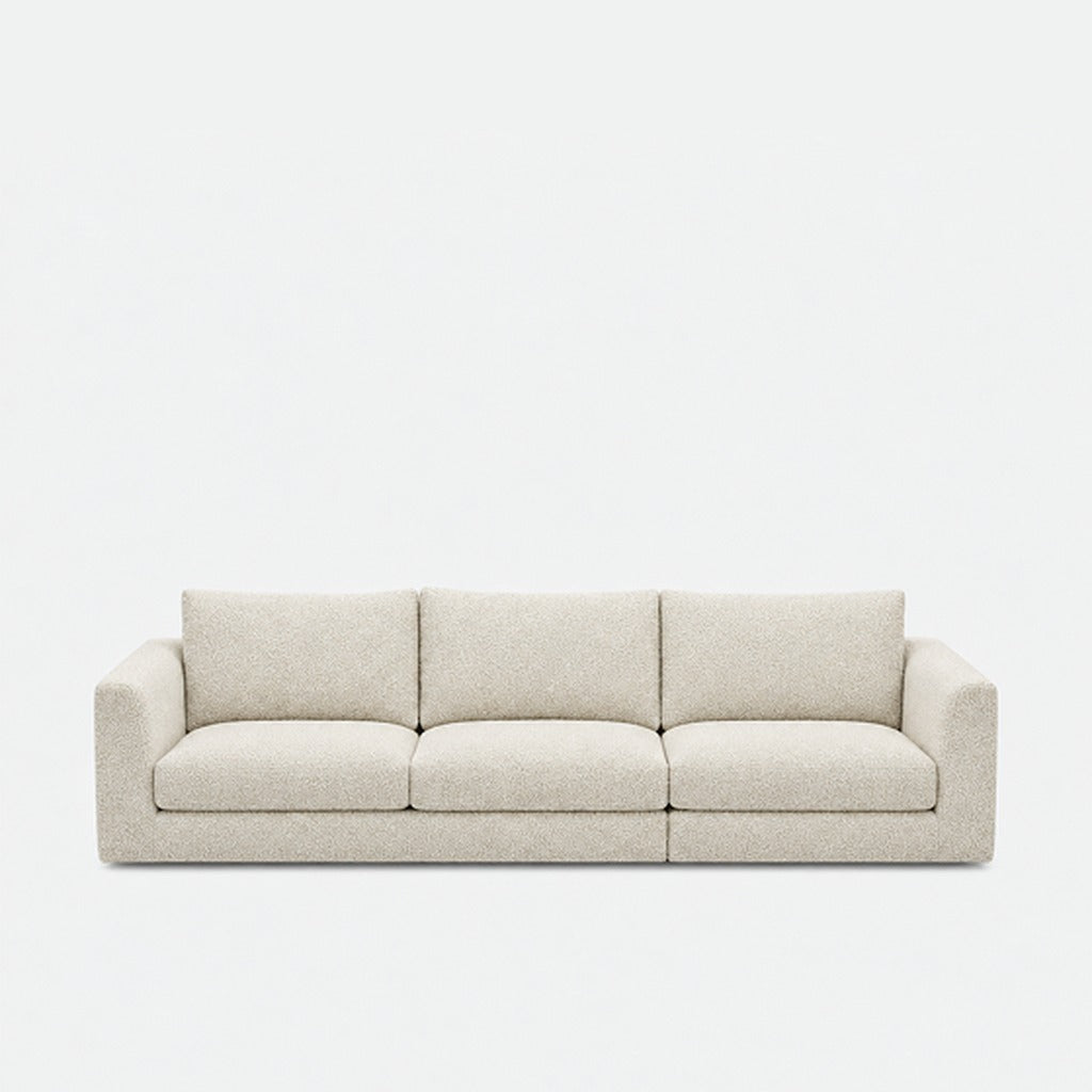 Katrine fabric 3 seater sofa – Rhythm Ecru