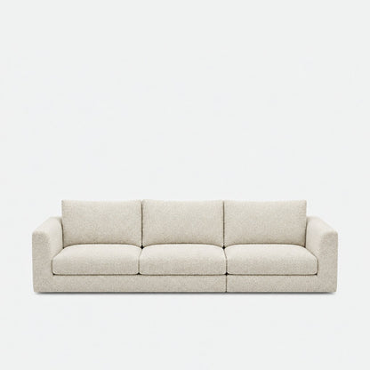Katrine fabric 3 seater sofa – Rhythm Ecru