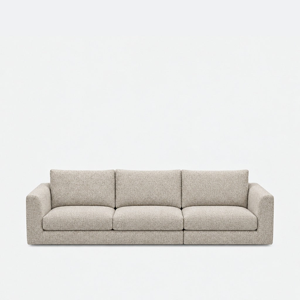 Katrine fabric 3 seater sofa – Rhythm Natural