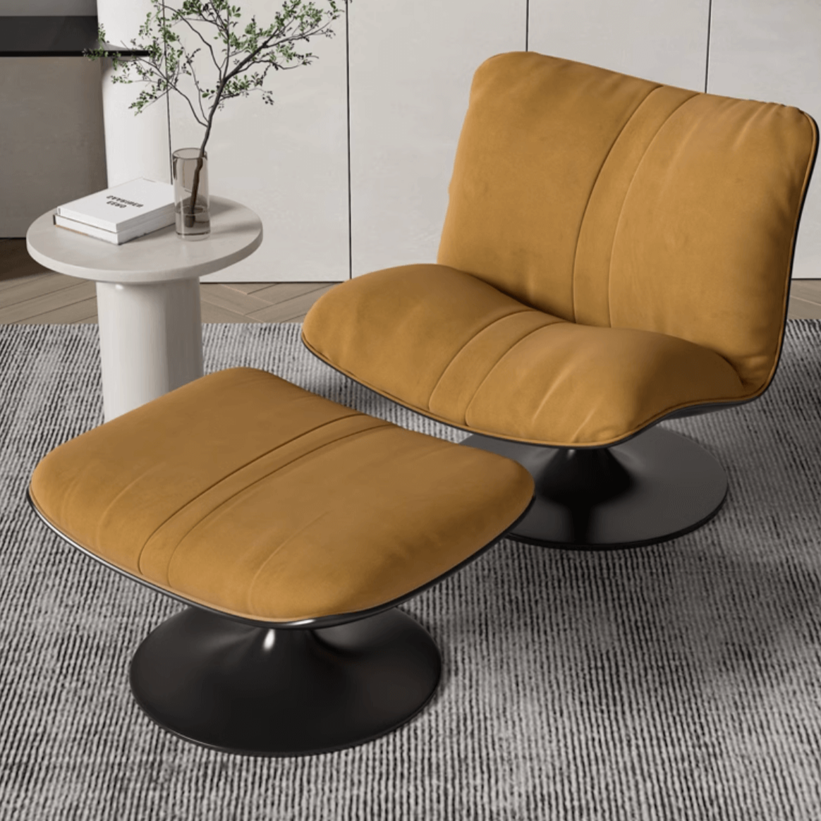 Lars Modern Yellow Designer Chair