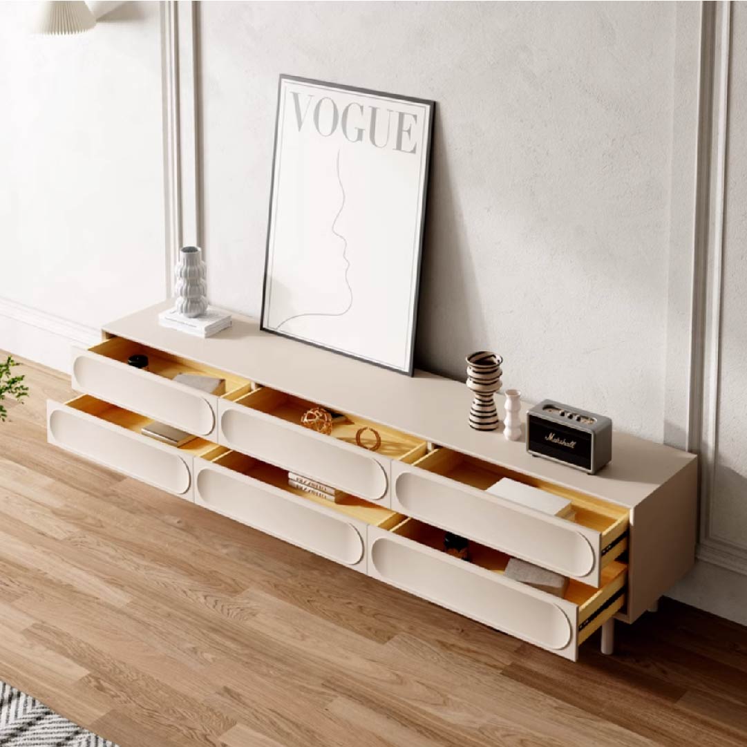  Cream Style TV Console