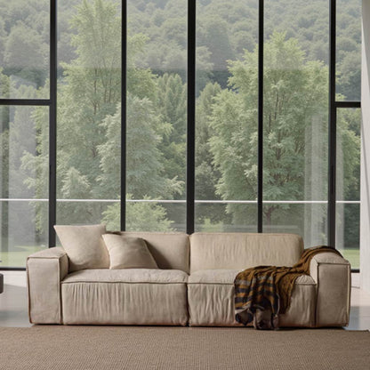 Cotton Linen Sectional Sofa