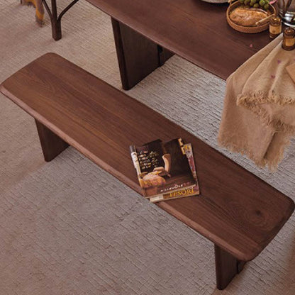 Tove Solid Wood Walunut Dining Table Set