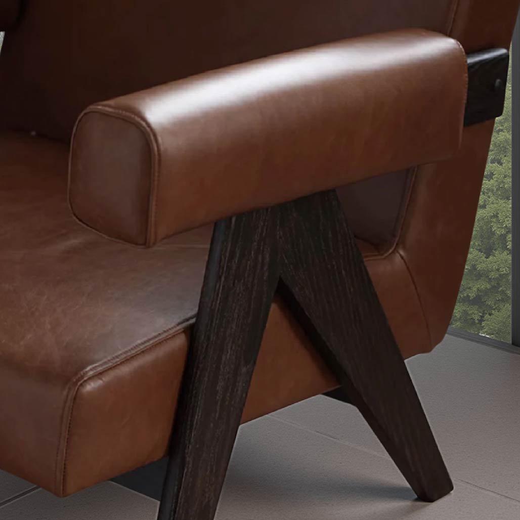 Viggo Retro Armrest Lounge Chair