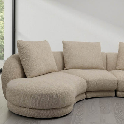 Curved Cloud Sectional Sofa
