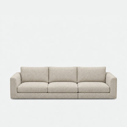 Katrine fabric 3 seater sofa – Vista Bone