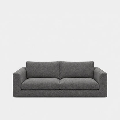 Katrine 2-seater fabric sofa in Vista Charcoal
