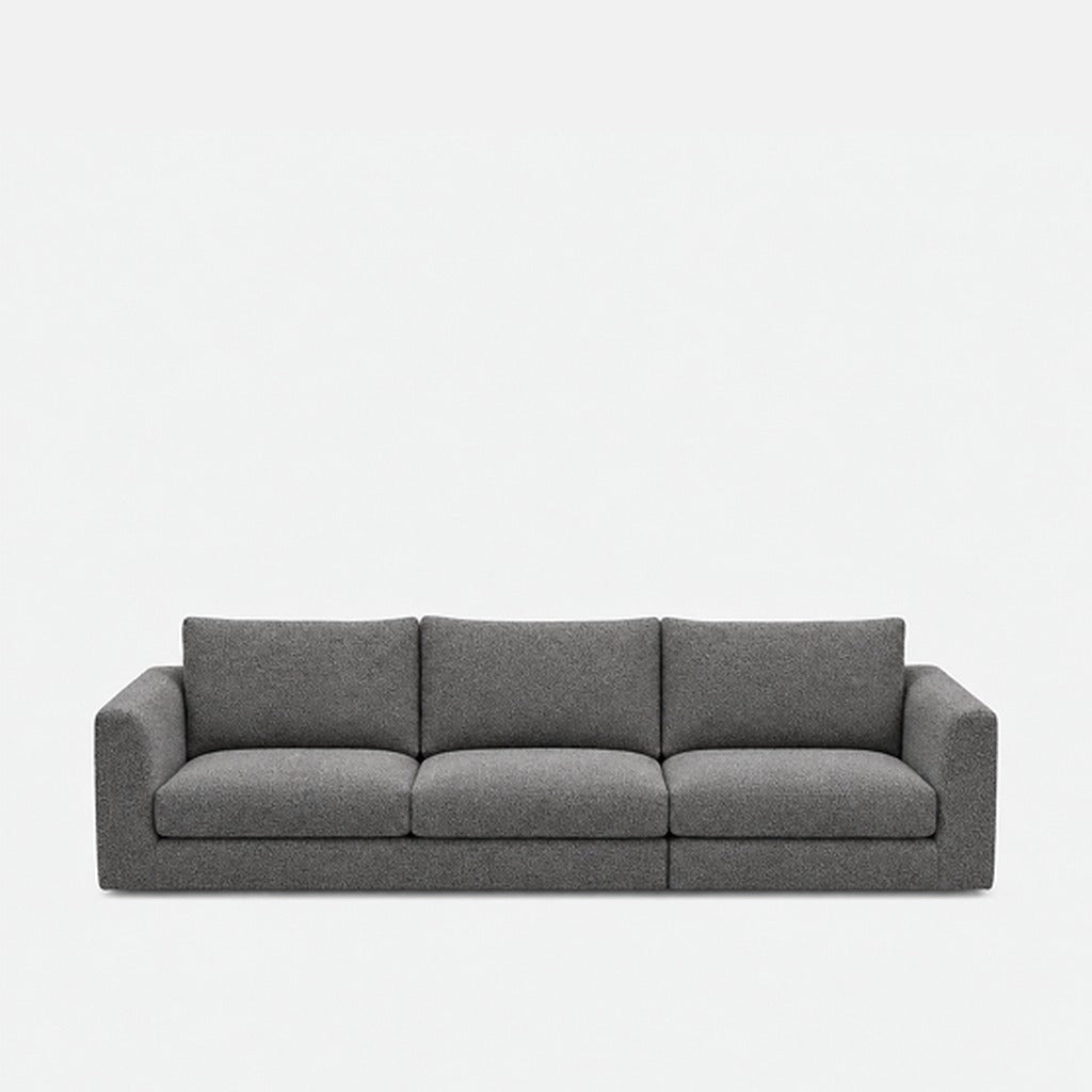 Katrine fabric 3 seater sofa – Vista Charcoal