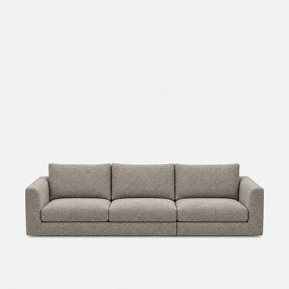Katrine fabric 3 seater sofa – Vista Clay