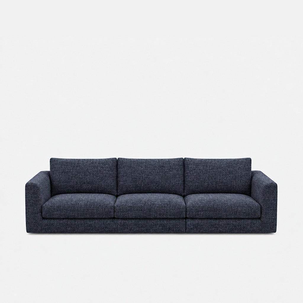 Katrine fabric 3 seater sofa – Wandy Indigo