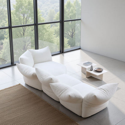 Cream Style Petal Sectional Sofa