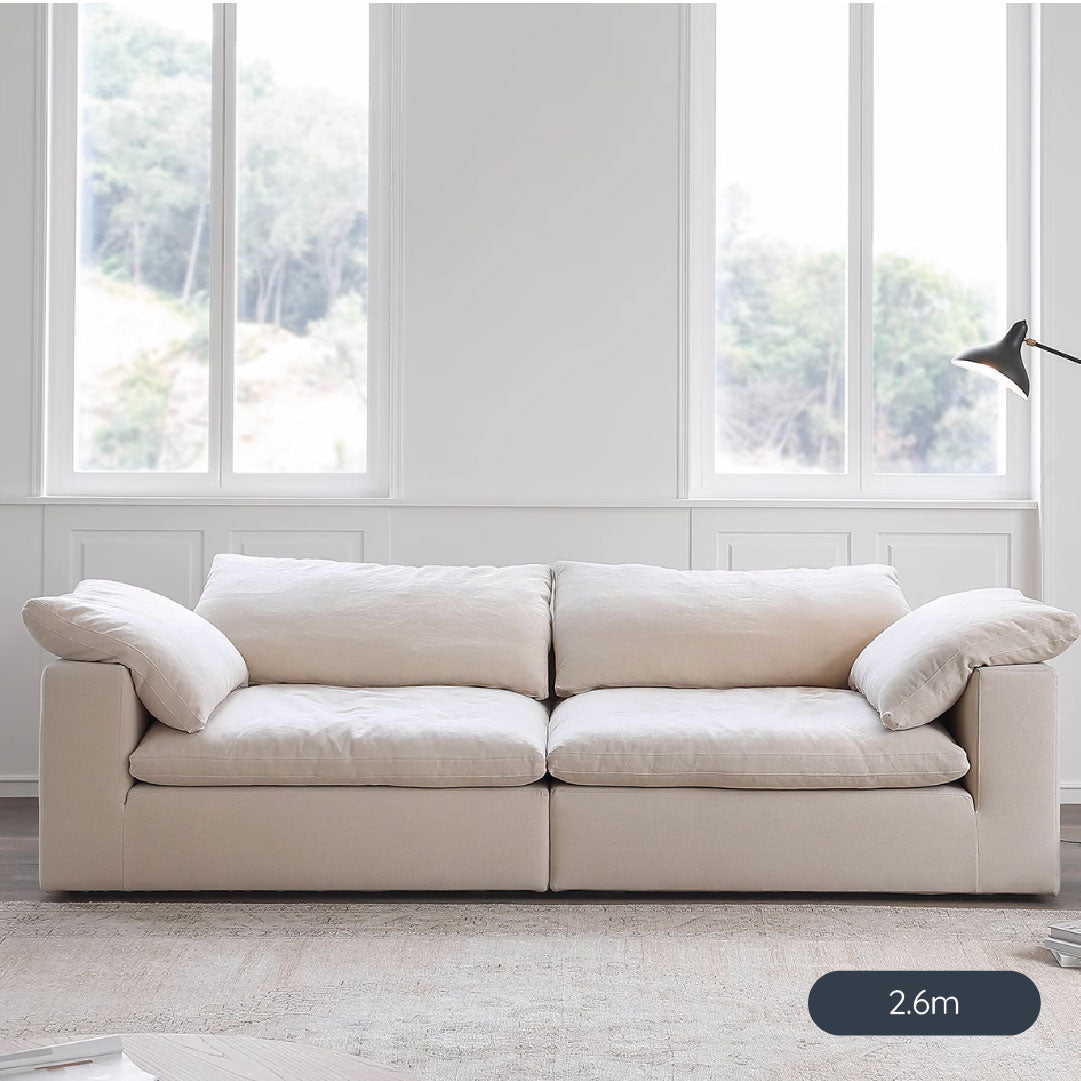 Beige Cloud Modular Sofa