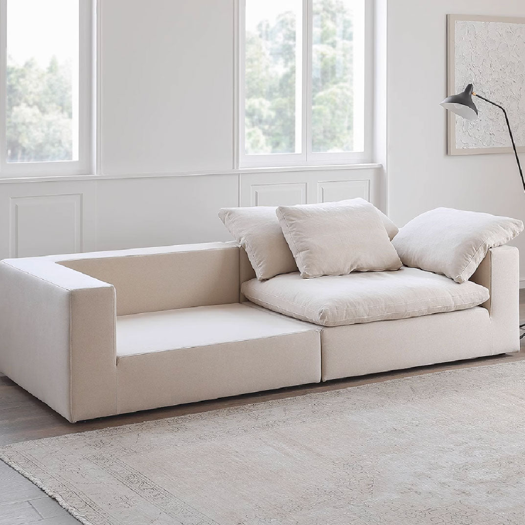 Beige Cloud Modular Sofa