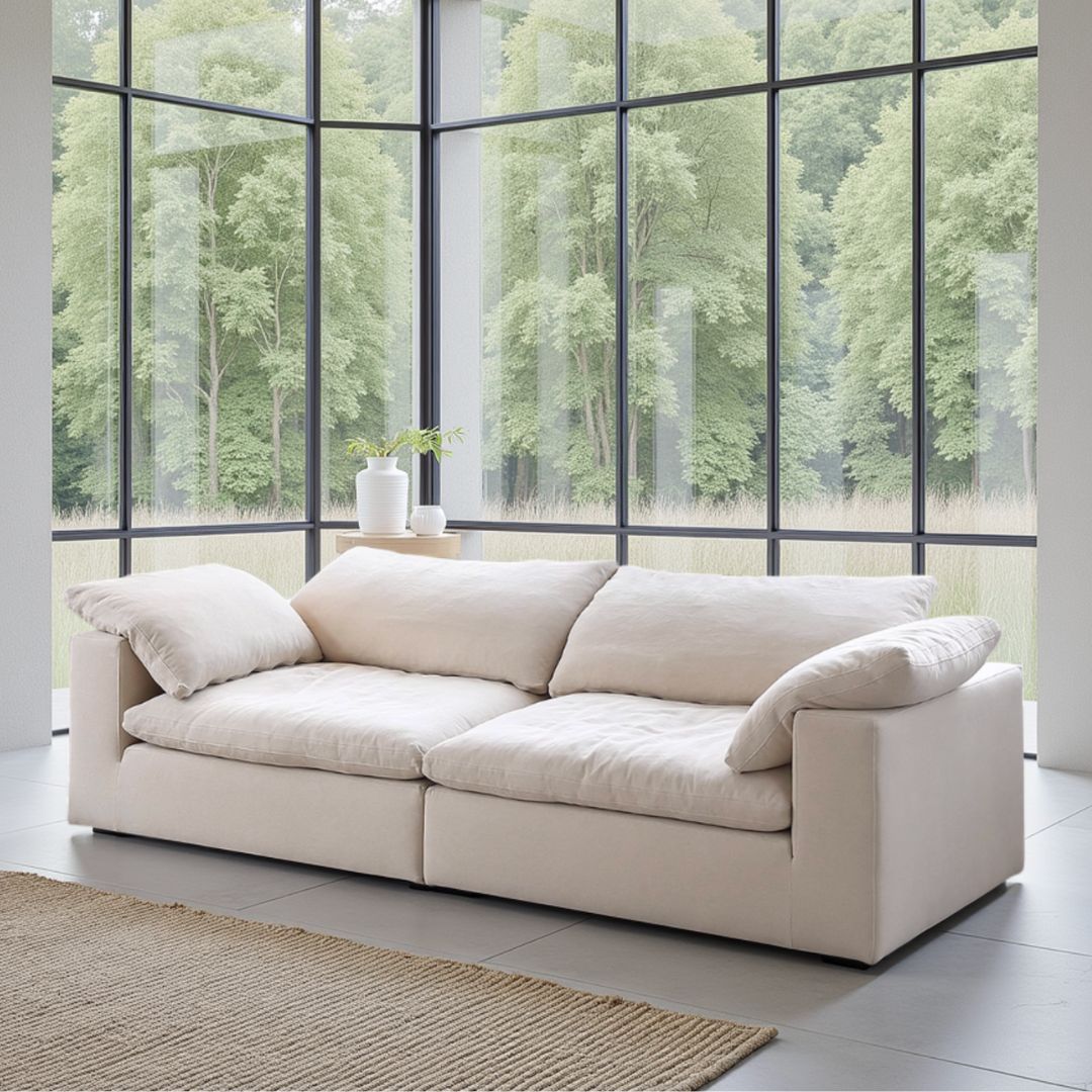 Beige Cloud Modular Sofa