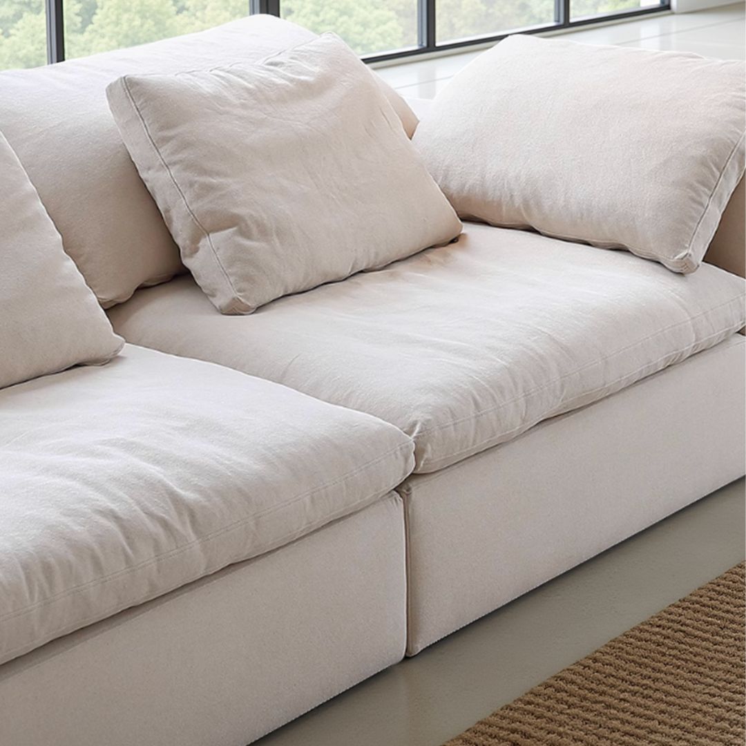 Beige Cloud Modular Sofa