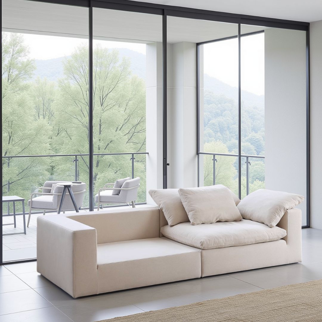 Tove Beige Cloud Modular Sofa