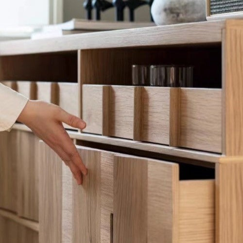  Solid Wood Multi Drawers Cabinet