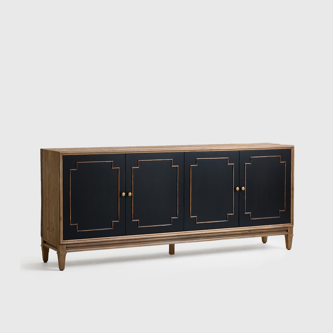 Eirvik Classic Black Sideboard Cabinet