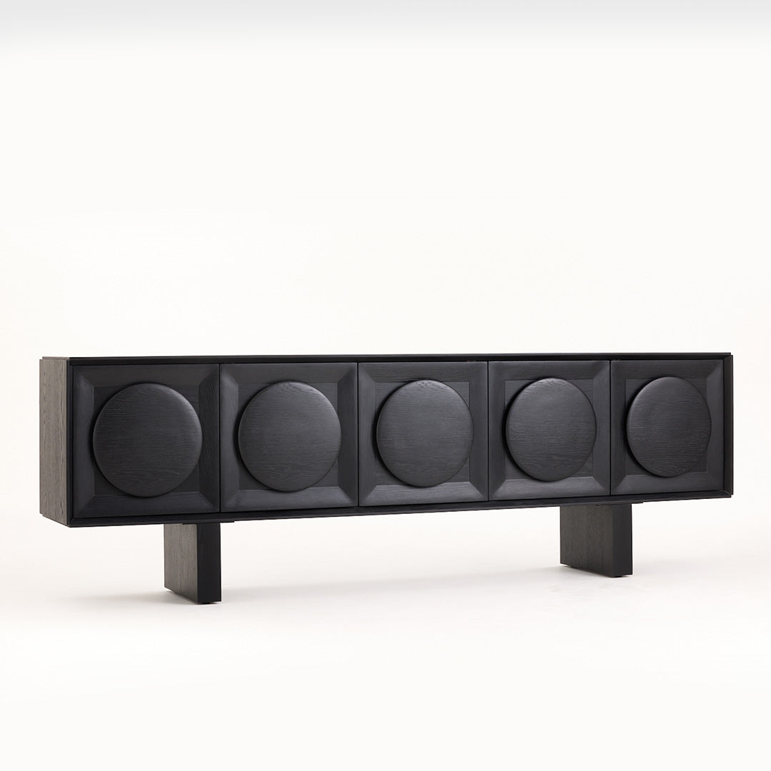 Mane Geometric Circle Door Sideboard