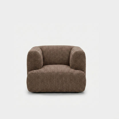 Brown Modular Single Sofa