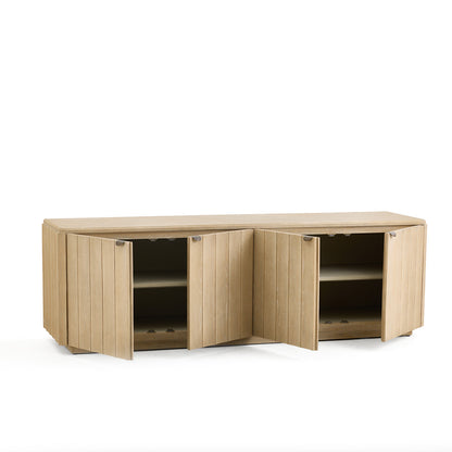 oak sideboard ash grey finish