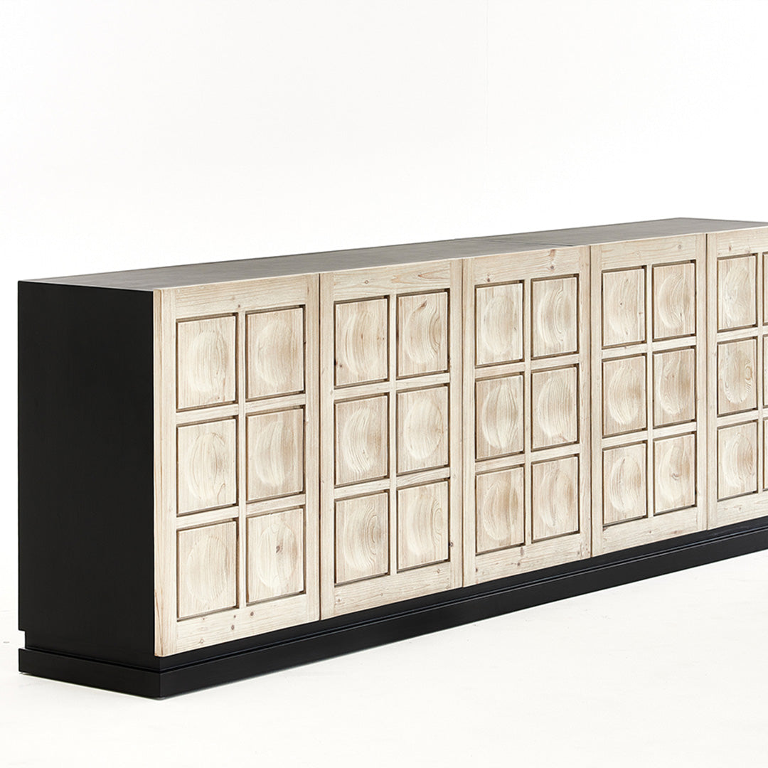 Vista Grid 5-Door Contemporary TV Unit