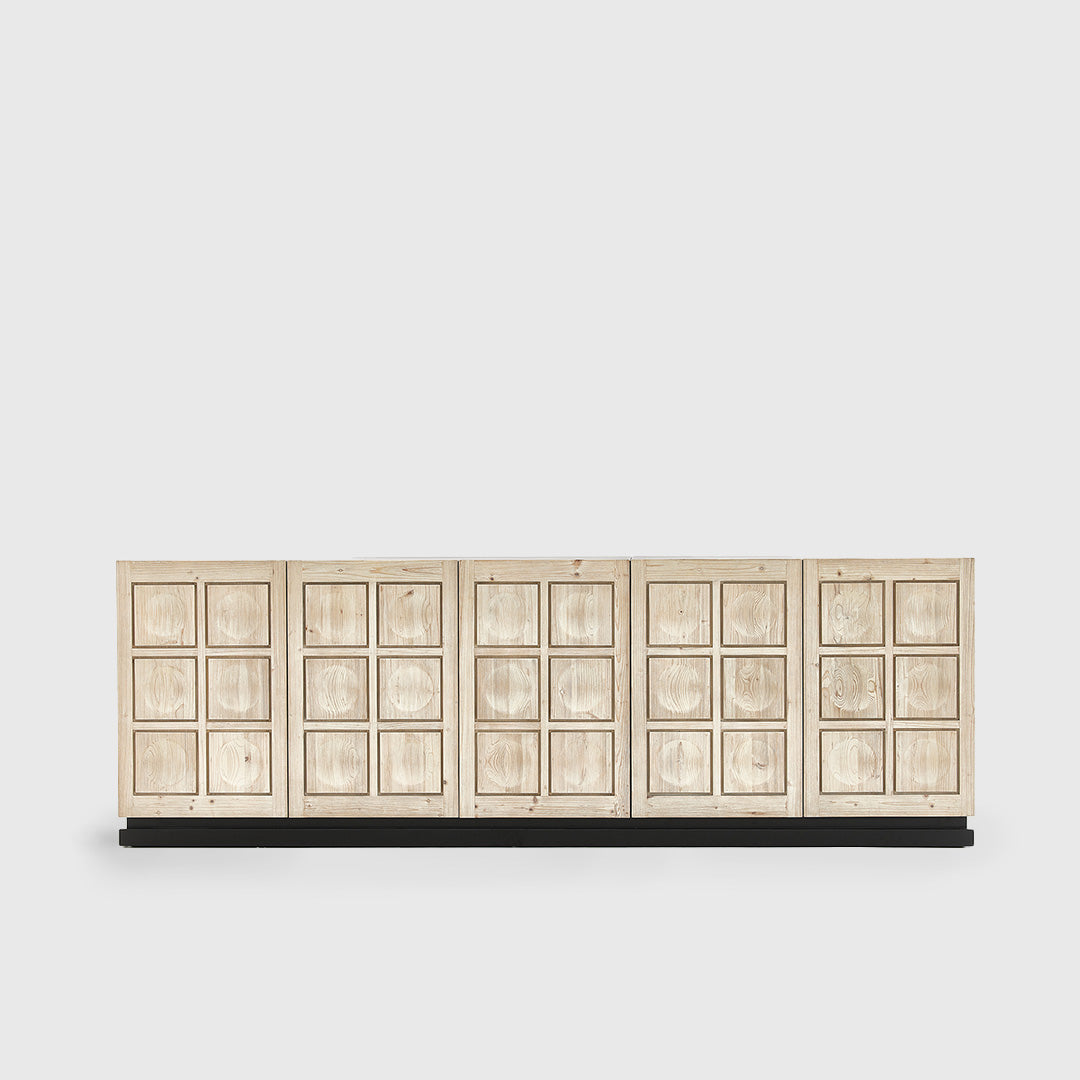 Vista Grid 5-Door Contemporary TV Unit