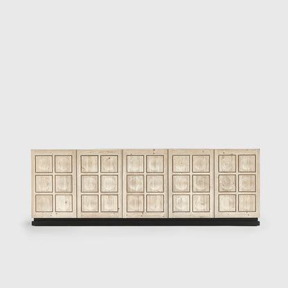 Vista Grid 5-Door Contemporary TV Unit