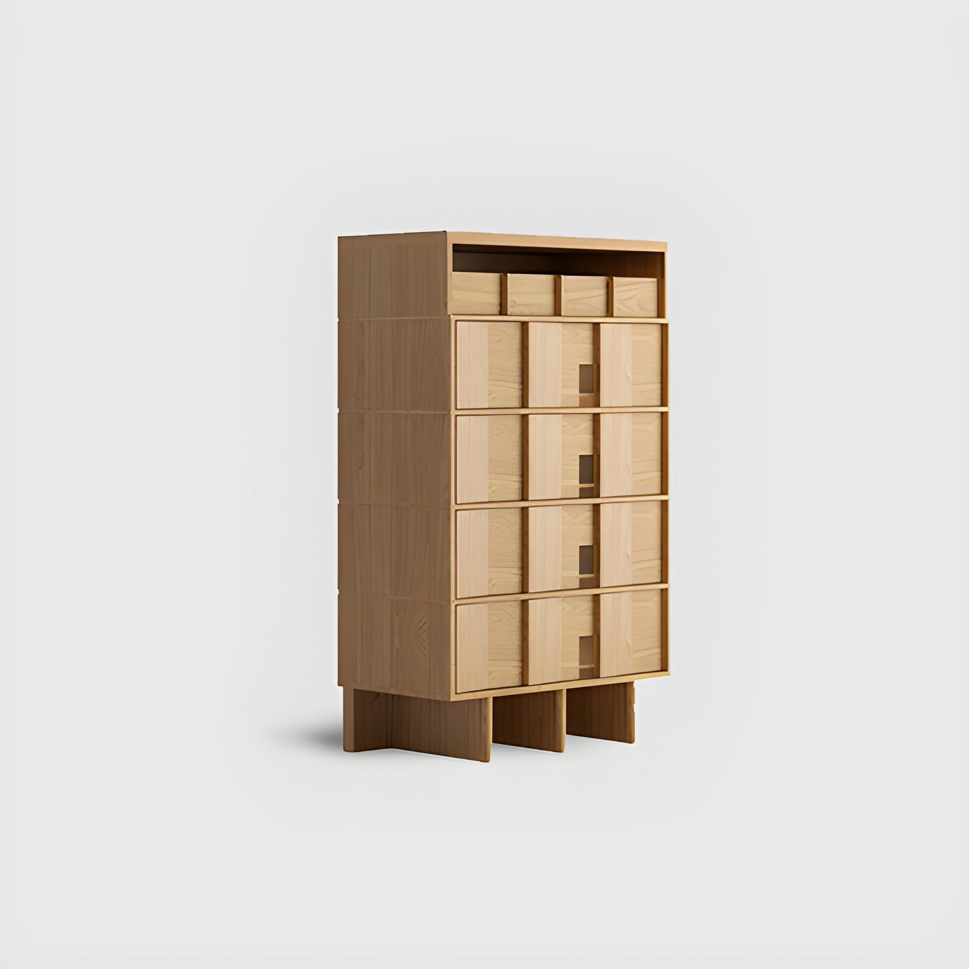  Solid Wood Multi Drawers Cabinet