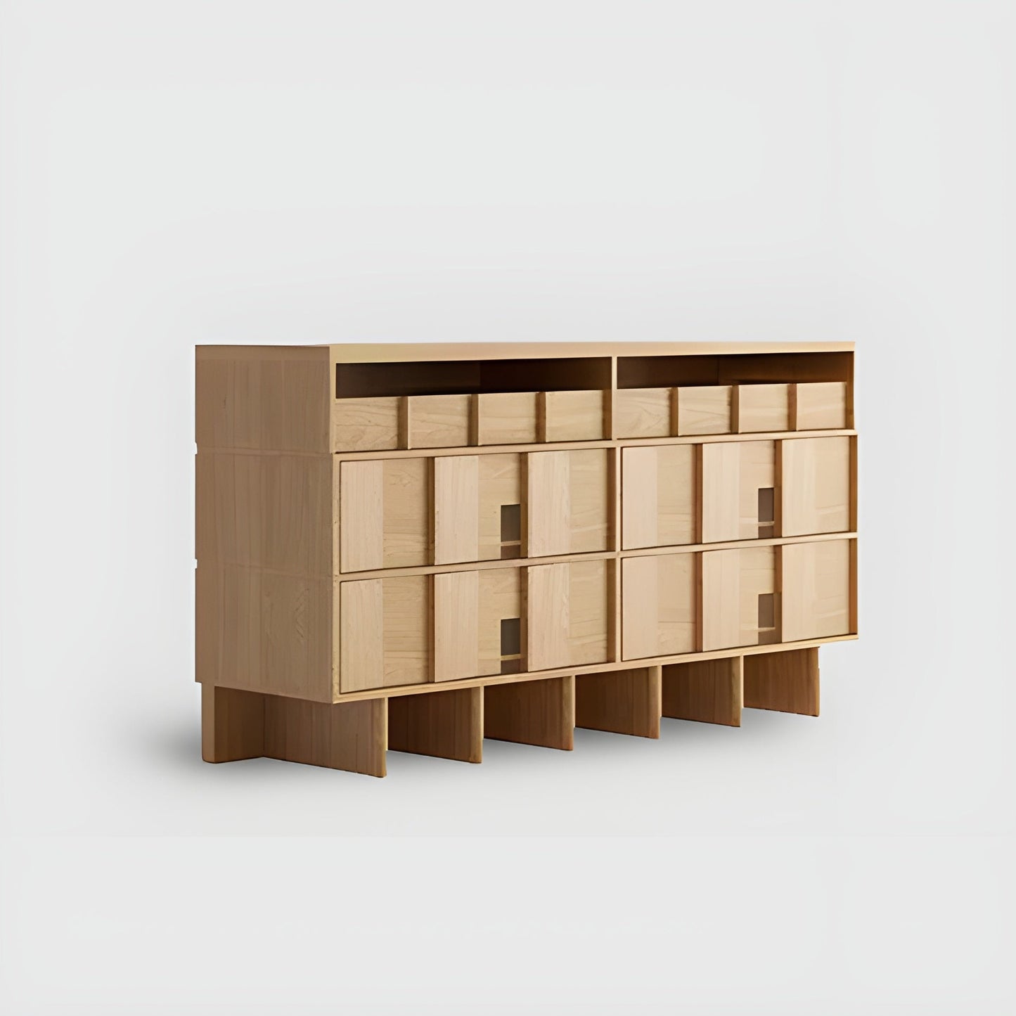  Solid Wood Multi Drawers Cabinet