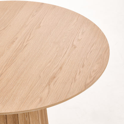 Solace Solid Oak Round Dining Table