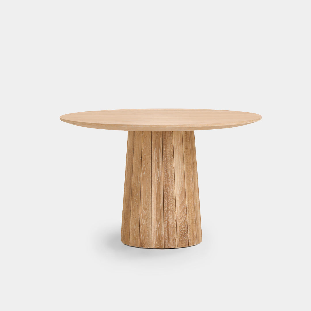 Solace Solid Oak Round Dining Table
