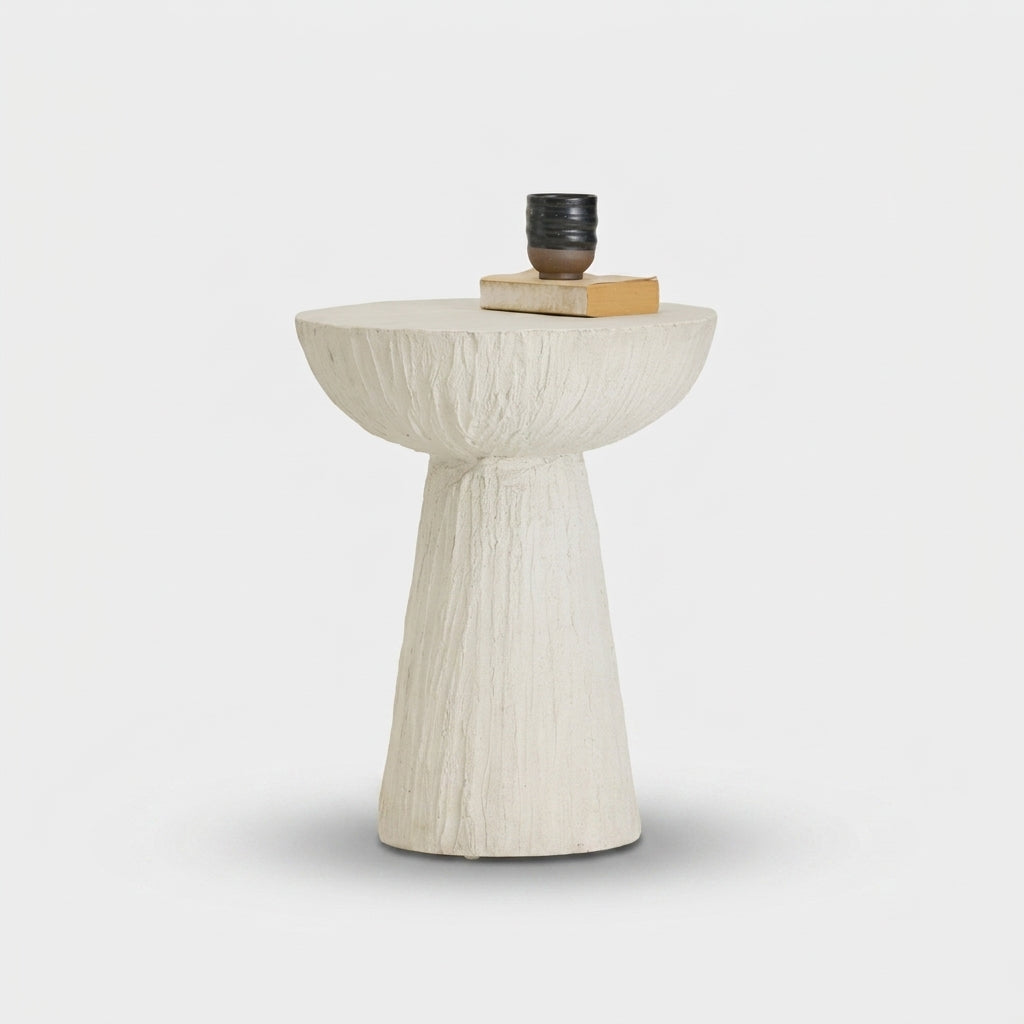 Ossa Cement Side Table