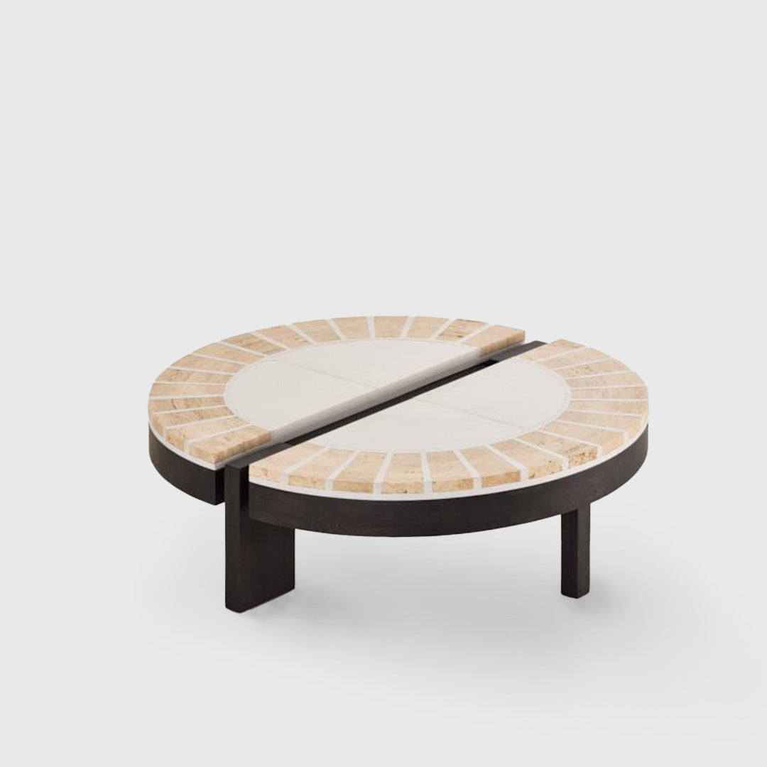 Arvid Split-Stone Coffee Table
