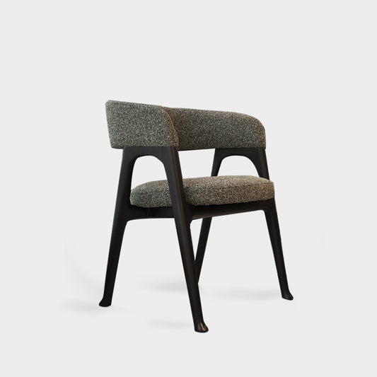 Skald Ash Wood Upholstered Armchair