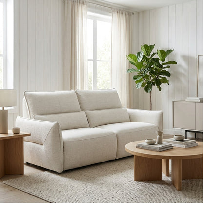 Minimalist Modern Fabric 2 Seater Modular Sofa