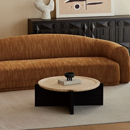 Nero Sandblasted Pine Coffee Table