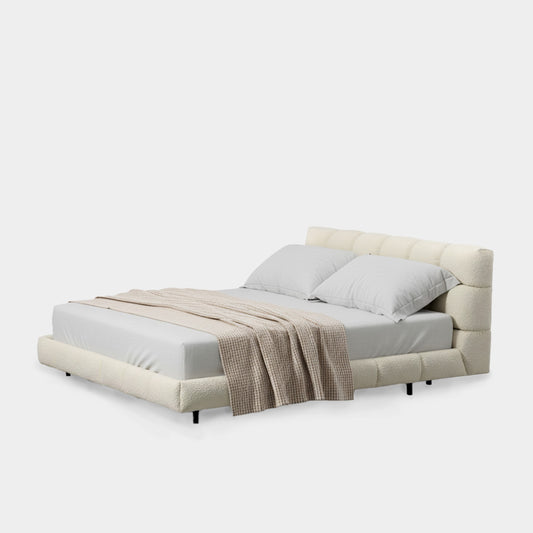 Marshmallow Tufted Bed
