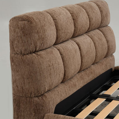 Marshmallow Tufted Bed