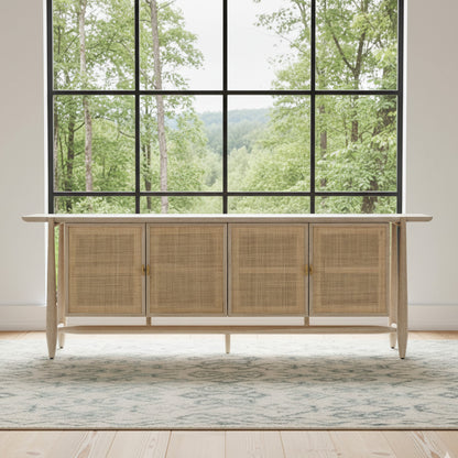 Woven Oak Sideboard
