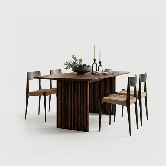 Anders Solid Wood Dining Table Set