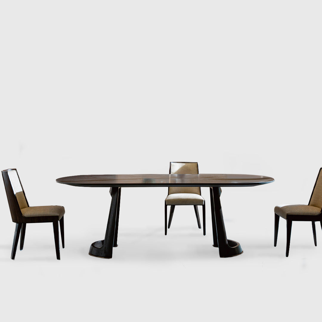 Modern Oak Dining Set