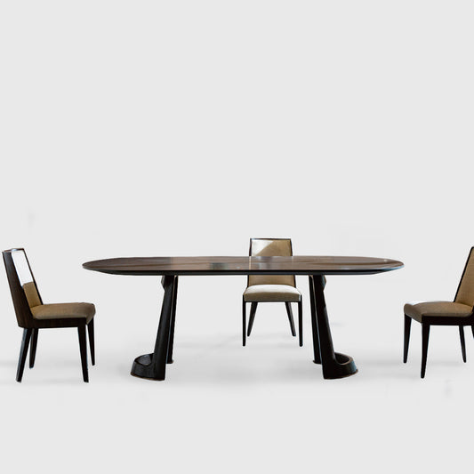 Modern Oak Dining Set