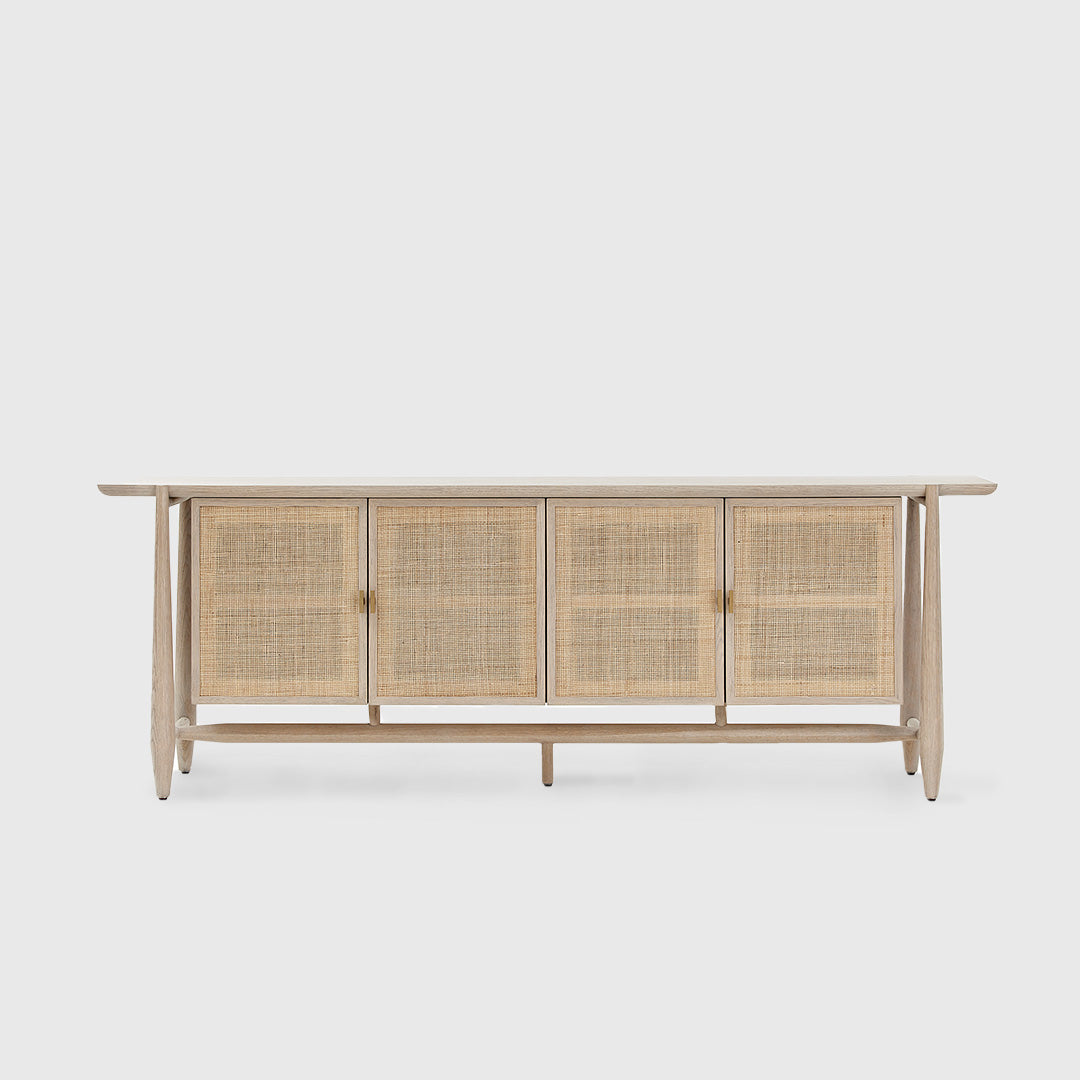 Woven Oak Sideboard