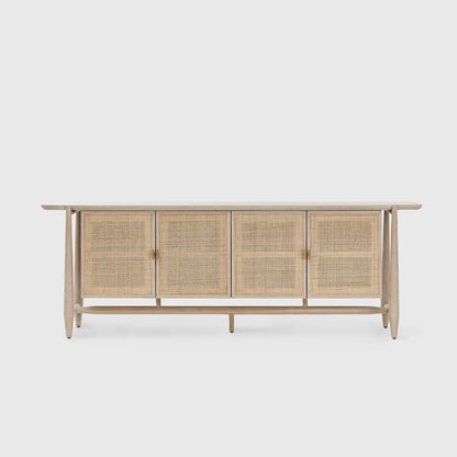 Woven Oak Sideboard