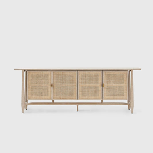 Woven Oak Sideboard