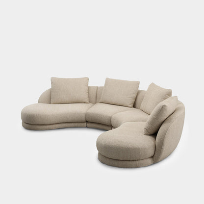 Curved Cloud Sectional Sofa