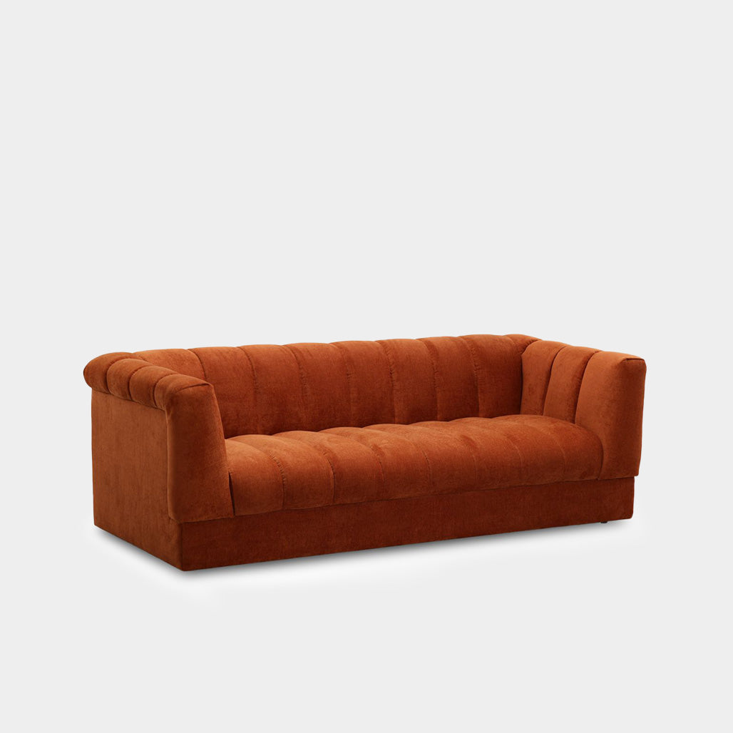 Modern Plush Chenille Sofa
