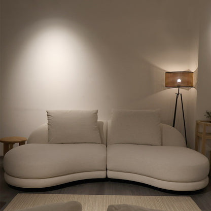 Vilde Curved Cloud Sectional Sofa