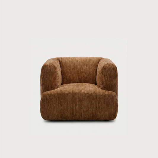 Petra Mustard Modular Single Seater Sofa